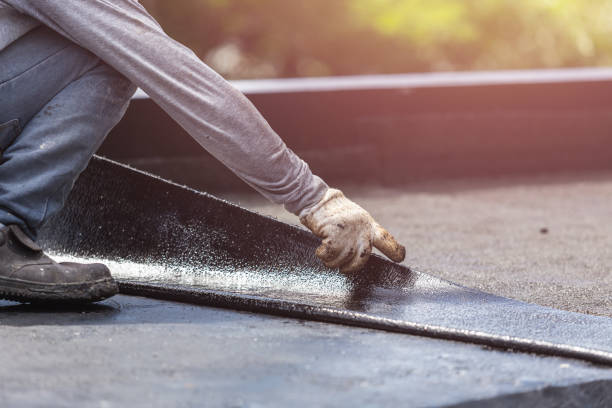 Professional Waterproofing technician working in Vance, AL
